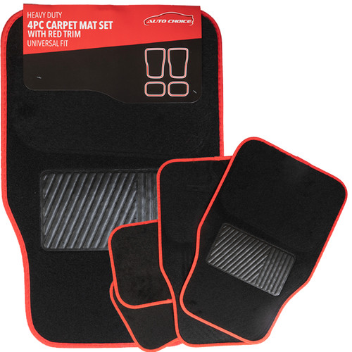 Universal car mats - mats, black