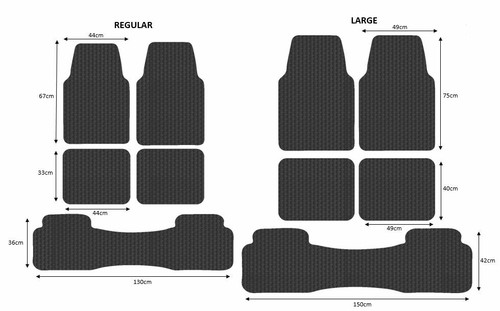 Universal car mats - mats, heavy