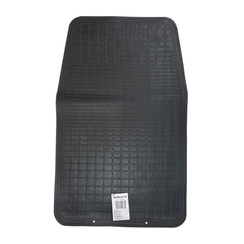 Car rubber floor mat front - rubber,