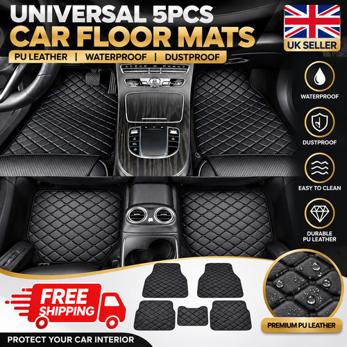 Universal 5pcs car floor mats - car,