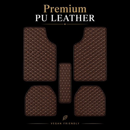 Premium leather car floor mats - premium,