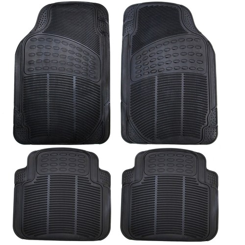 Black heavy duty rubber - black,